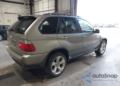 2004 BMW X5 4.4I from USA, damaged, VIN 5UXFB53504LV08240